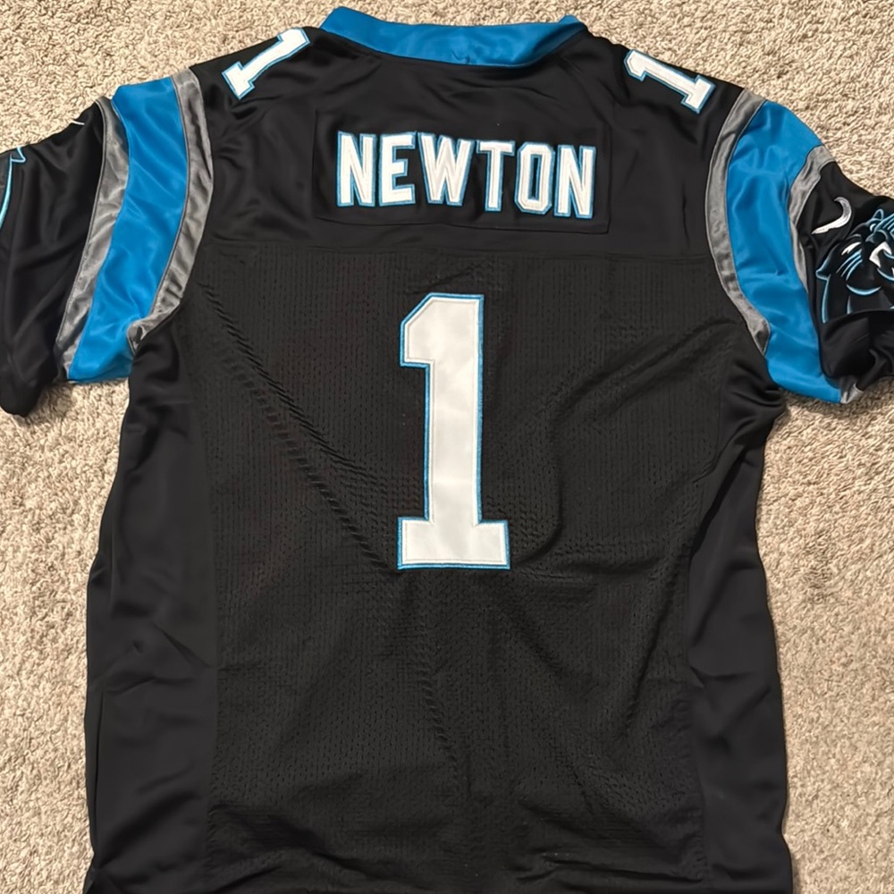 Black and Blue Football Jersey